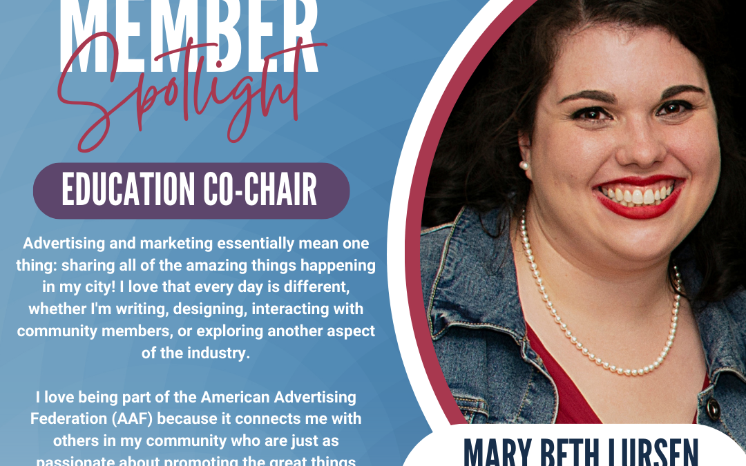 Board spotlight – Education Co-Chair, Mary Beth Lursen