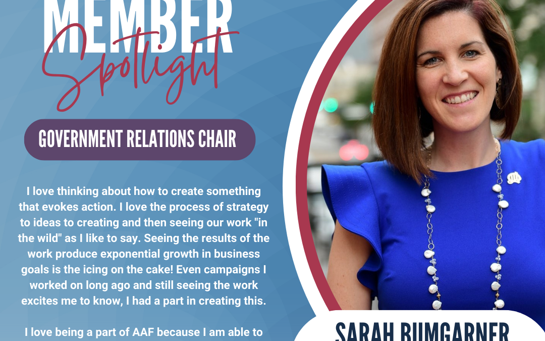 Board Member Spotlight – Sarah Bumgarner!